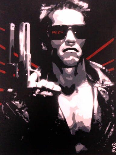 Une toile sur le thème de Terminator