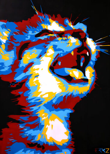 Toile "Un chaton" - FRKZ - BenMaker.fr
