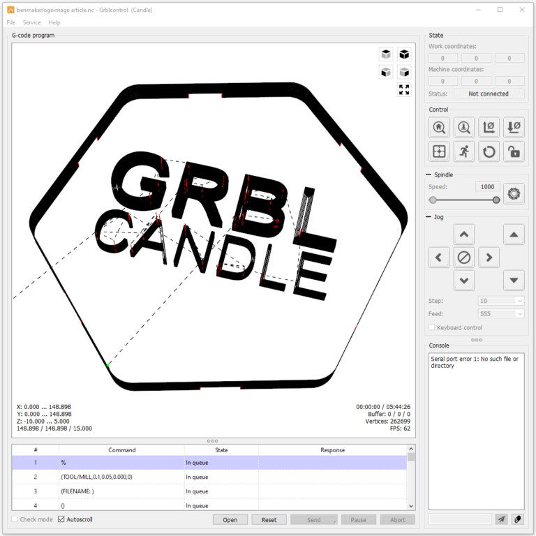 GRBL Candle