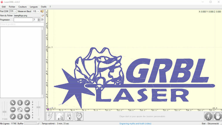 Tutoriel sur Laser GRBL