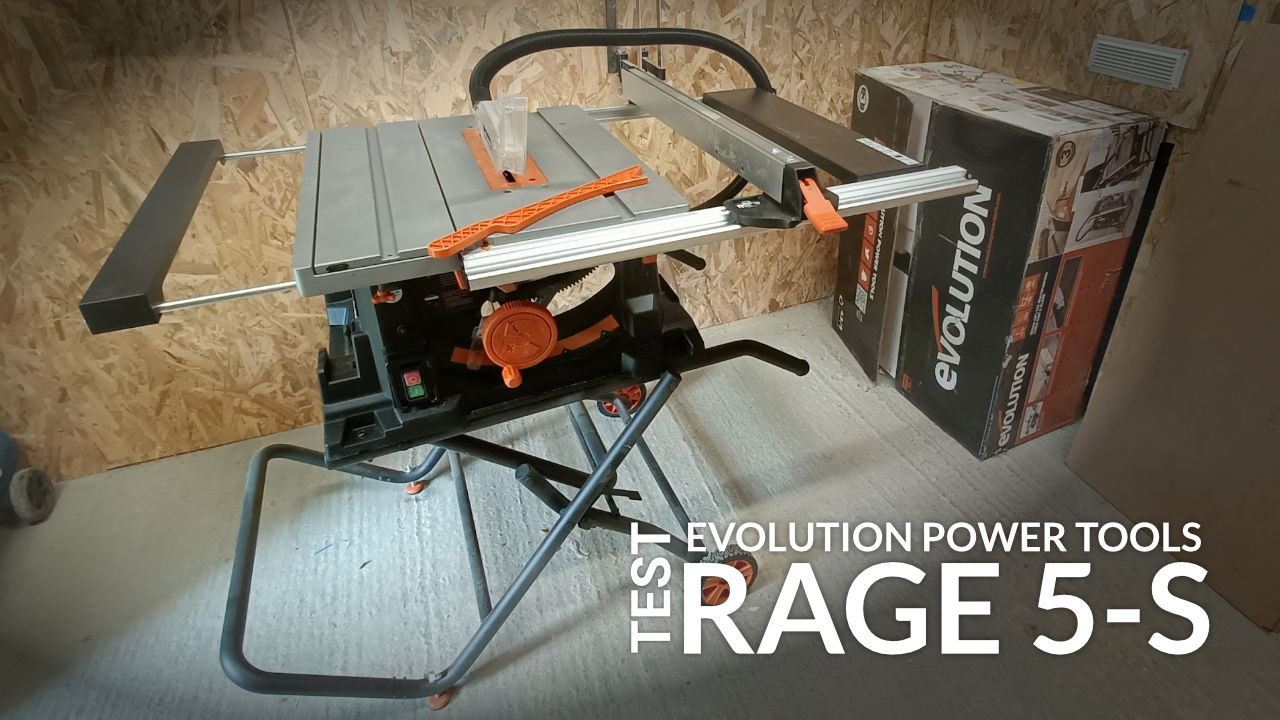 Je Teste La Scie Sur Table Evolution Rage 5-S - Ben Maker