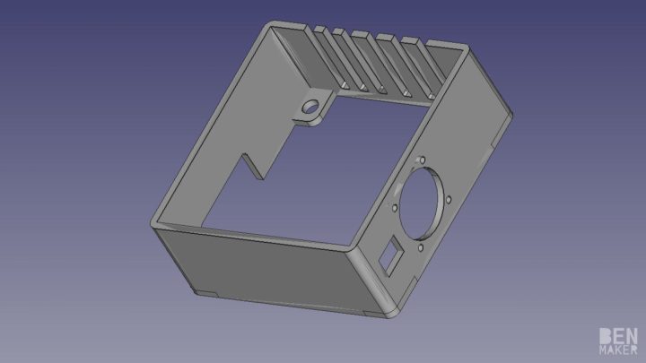 Création d'un boitier imprimé en 3D pour l'électronique de la CNC 3018