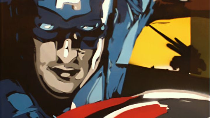 Peinture Captain America