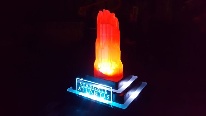 Fabrication d'une lampe RGB Stargate Atlantis