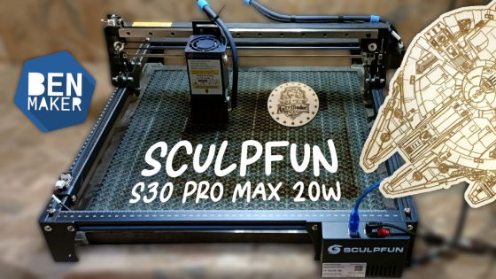 Test Sculpfun S30 Pro Max 20W