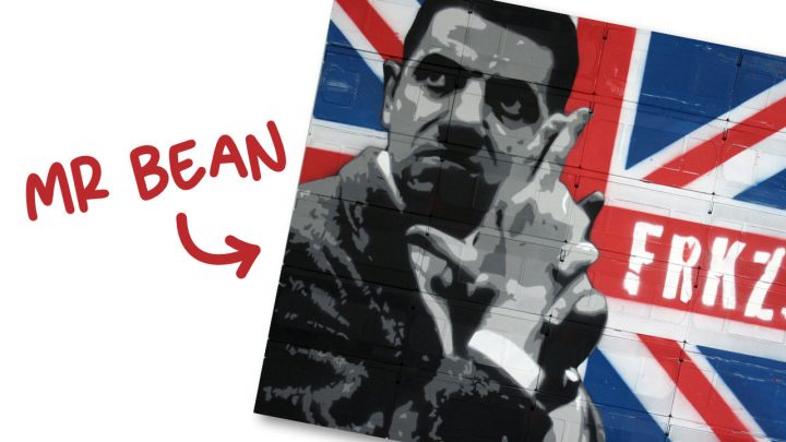 Peinture Mr Bean
